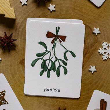 🎄 Świąteczne karty trójdzielne Montessori - obrazek 2