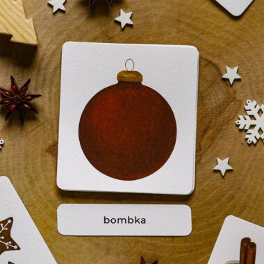🎄 Świąteczne karty trójdzielne Montessori - obrazek 5