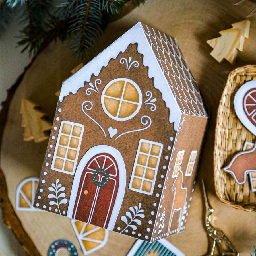 Domek piernikowy 3D do samodzielnego zlozenia beeontree 2