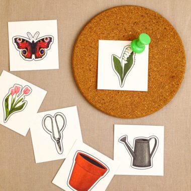 🪴 Ogrodnik - Kształty do dziurkowania