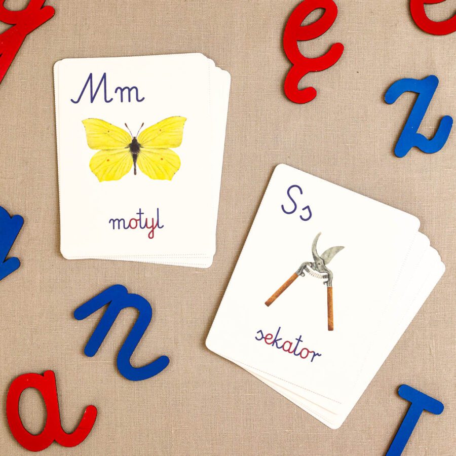 Ogrodnik Zestaw aktywnosci montessori do druku pdf printablekarty klamerkowe liczenie cyfry grafomotoryka matematyka ogrod lopatka tulipan ebook 65