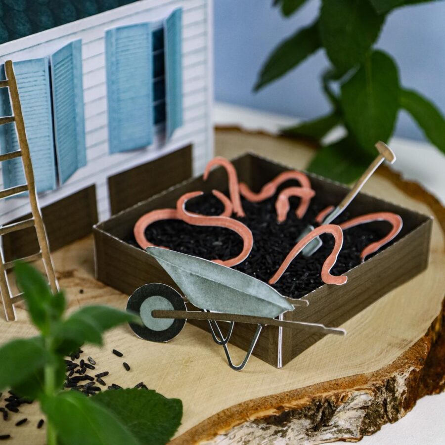 ogrodnik makieta 3d do samodzielnego wydruku i zlozenia zabawa 2