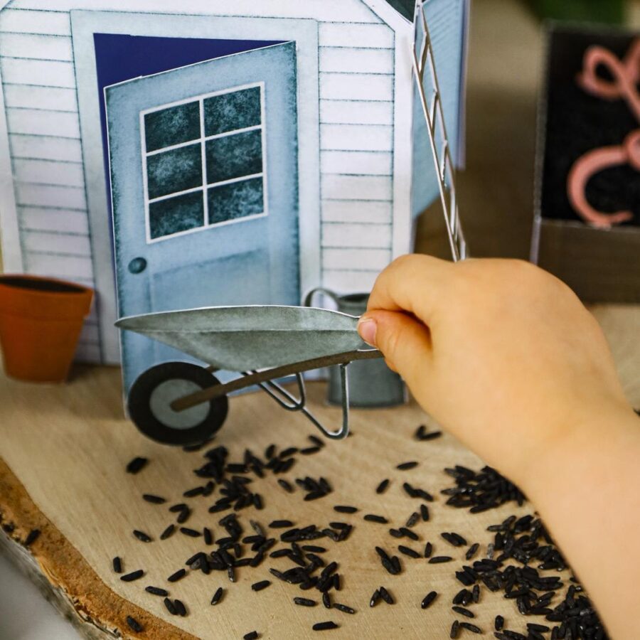 ogrodnik makieta 3d do samodzielnego wydruku i zlozenia zabawa 5