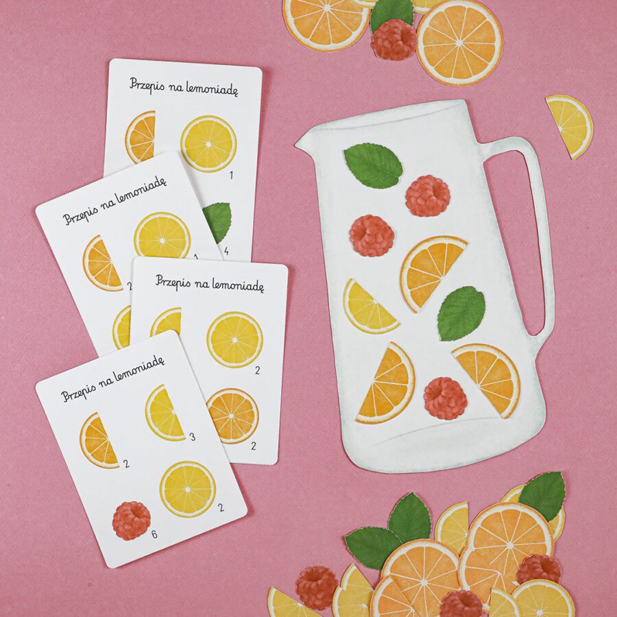 lemoniada z owocami beeontree montessori 1