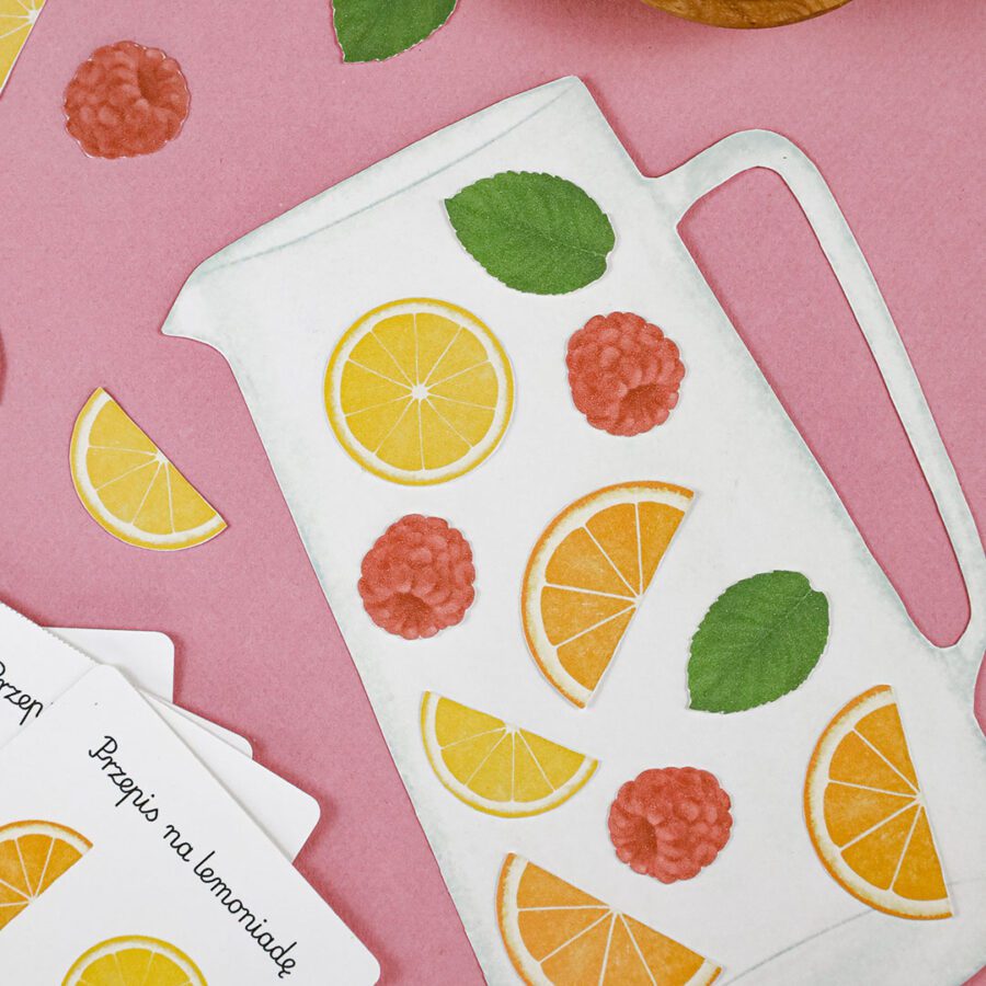 lemoniada z owocami beeontree montessori 2