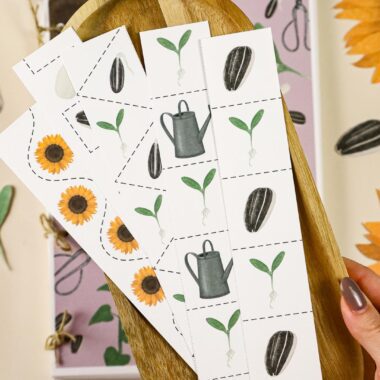 🌻 Słonecznik - Mega Pakiet aktywności dla dzieci do druku - obrazek 10