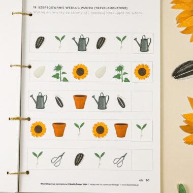 🌻 Słonecznik - Mega Pakiet aktywności dla dzieci do druku - obrazek 7