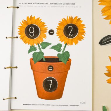 🌻 Słonecznik - Mega Pakiet aktywności dla dzieci do druku - obrazek 8