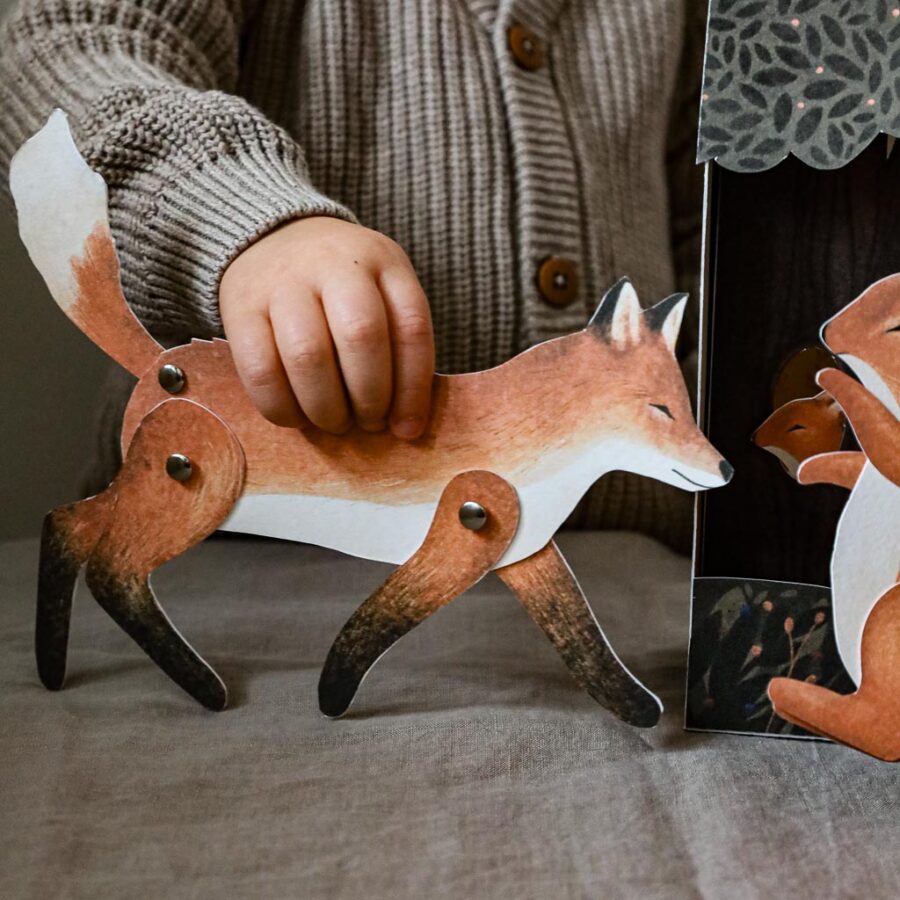 Jesien pudelkowy las mega pakiet Karty edukacyjne trojdzielne klamerkowe dary skarby jesieni beeontree montessori 92