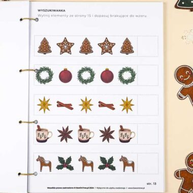 🎄 Święta - Mega Pakiet aktywności dla dzieci do druku - obrazek 21