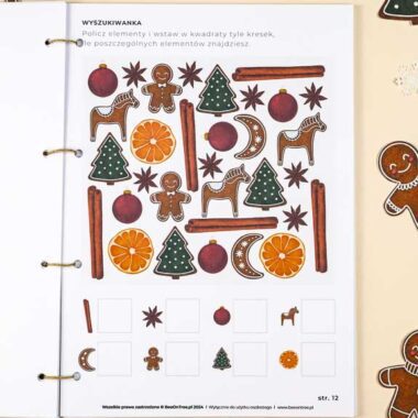 🎄 Święta - Mega Pakiet aktywności dla dzieci do druku - obrazek 22