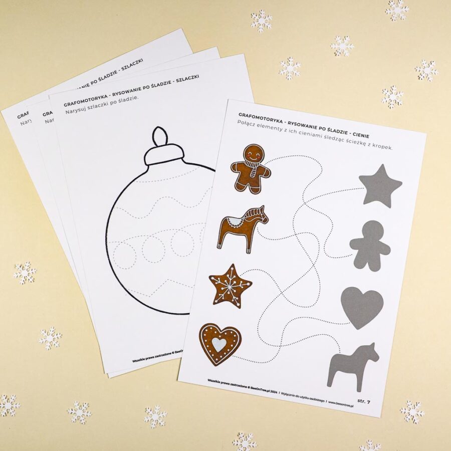 swieta swiateczne zadania pomoce materialy do druku karty pracy trojdzielne klamerkowe countclip alfabet literki domek z piernika 3d makiety pdf do druku montessori beeontree.pl tulalas 32