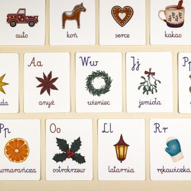 🎄 Święta - Zestaw Świąteczna Nauka Liter - obrazek 3