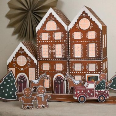 🎄 Święta - Miasteczko Pierniczkowe - Makiety 3D