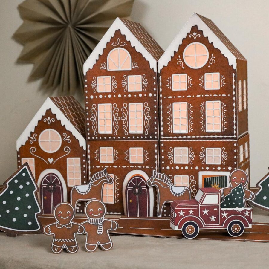 swieta swiateczne zadania pomoce materialy do druku karty pracy trojdzielne klamerkowe countclip alfabet literki domek z piernika 3d makiety pdf do druku montessori beeontree.pl tulalas 63