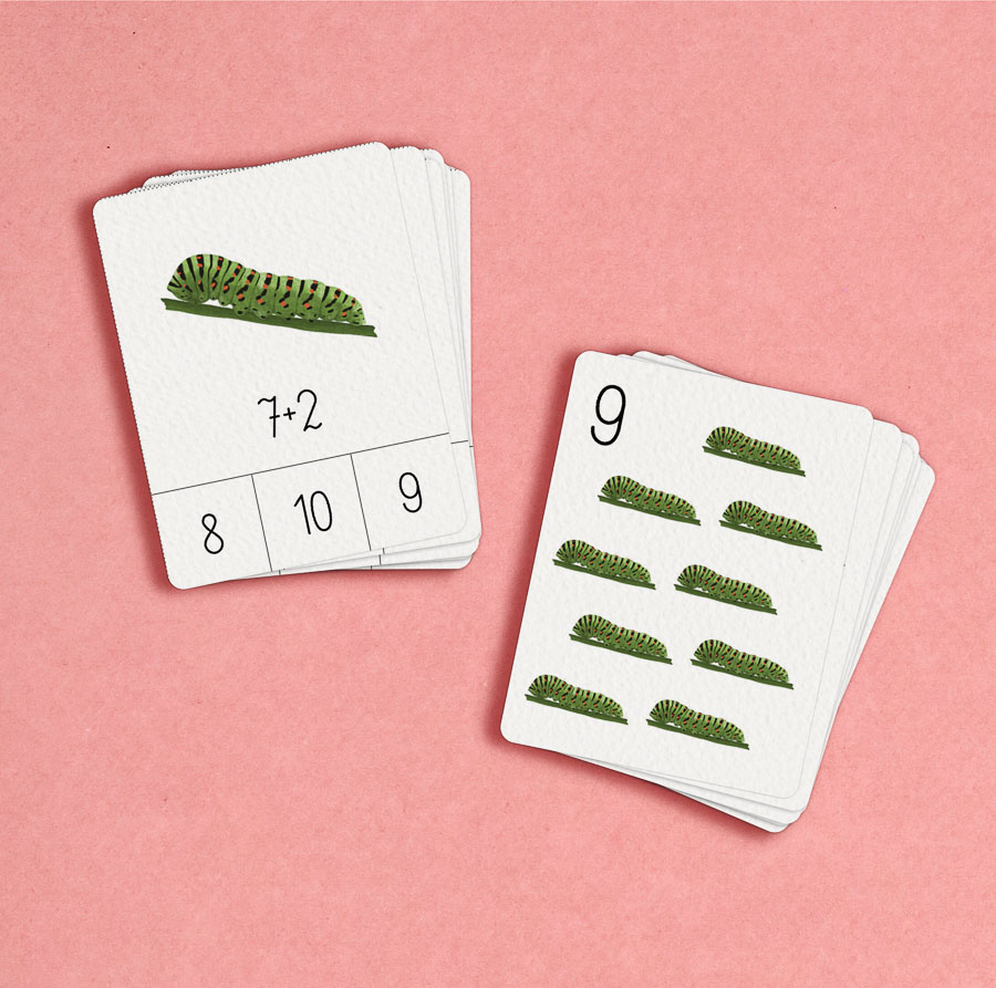 motyle mega pakiet montessori karty trojdzielne klamerkowe count n clip skrzydla 79