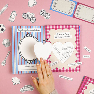 Personalizowana książeczka na Dzień Babci i Dziadka DIY - obrazek 9