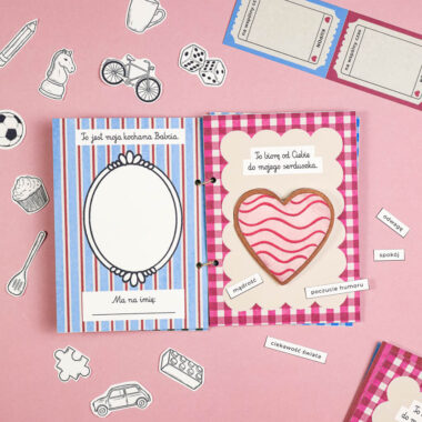 Personalizowana książeczka na Dzień Babci i Dziadka DIY - obrazek 8