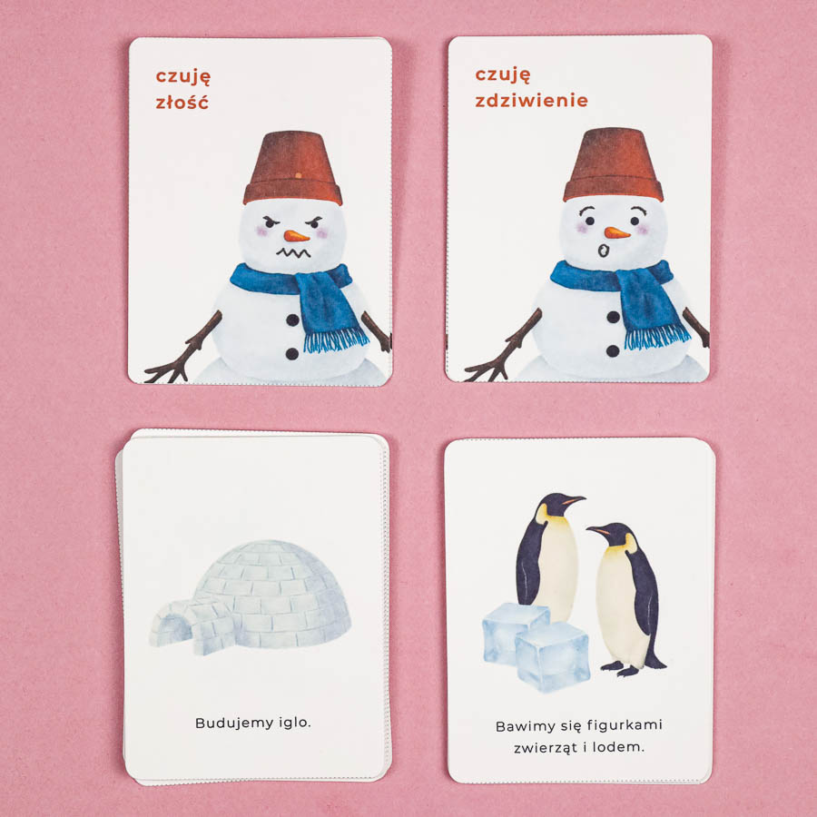 karty do codzienika zimowe b beeontree.pl