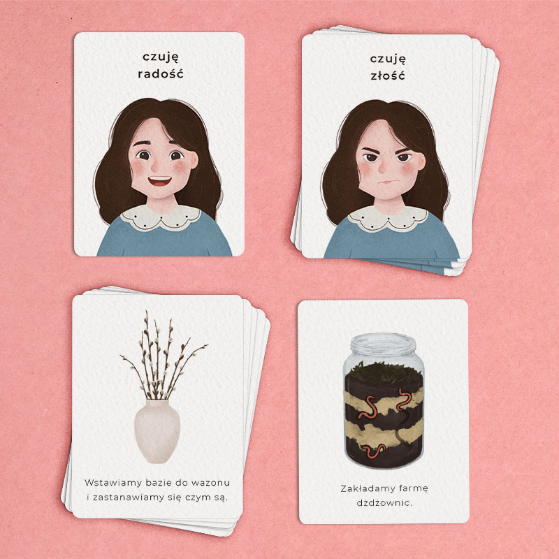 karty wiosenne do codziennika 1