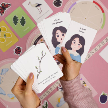 Mindful Daily Calendar 🌱 z Wiosennymi Kartami - po angielsku - obrazek 2