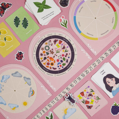 Mindful Daily Calendar 🌱 z Wiosennymi Kartami - po angielsku - obrazek 1