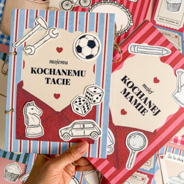 Personalizowana książeczka na Dzień Taty i Mamy DYI - obrazek 1